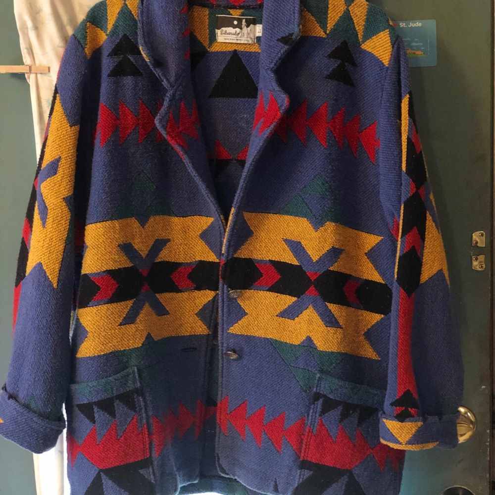Silverado vintage blazer/sweater size Large
